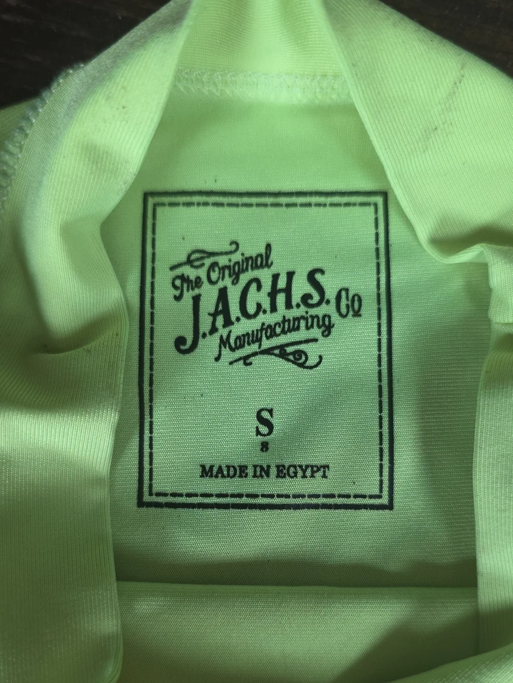 Kids Neon Green and Black Rash Guard Swim Shirt size S  kids ( fit 10 yeras old)